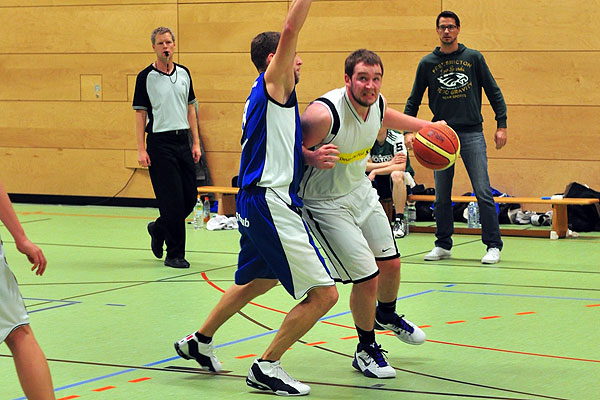 TSV-Center Tobias Ruhland war mit 23 Punkten Topscorer der Partie.