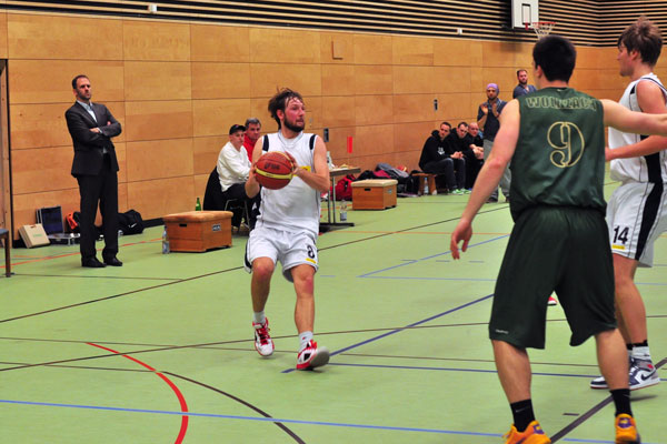 Johannes Pflamminger im Hinspiel gegen Wolnzach