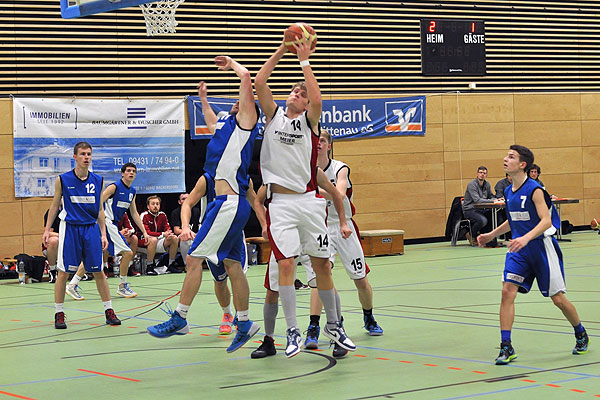 Alwin Prainer beim Rebound