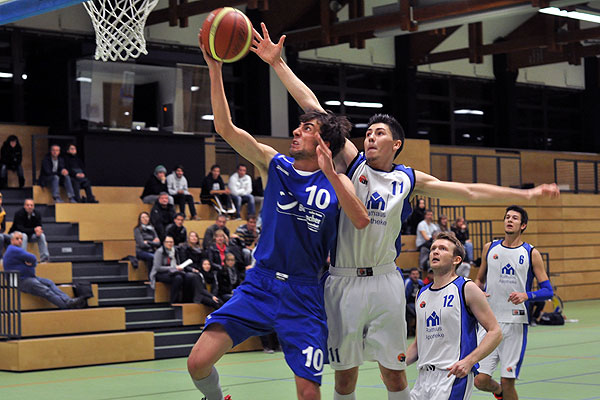Stefan Beer im Angriff