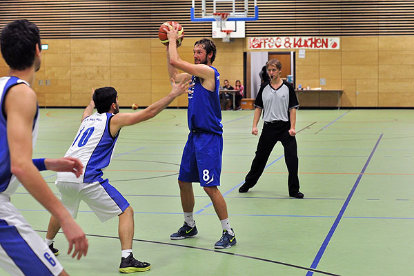 Johannes Pflamminger im Angriff