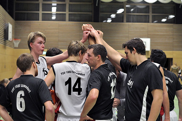 TSV-Spieler in der Timeout