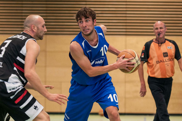 Stefan Beer im Hinspiel gegen Wolnzach