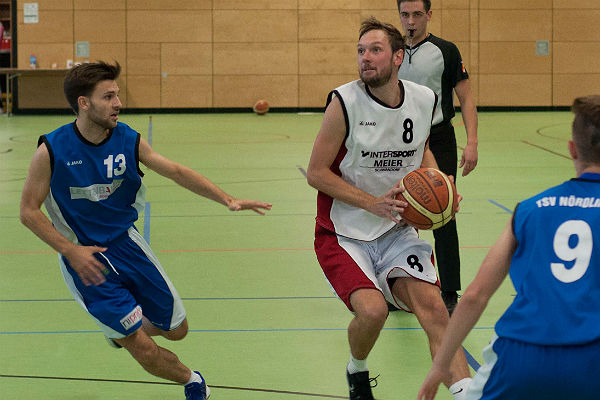 Johannes Pflamminger im Angriff